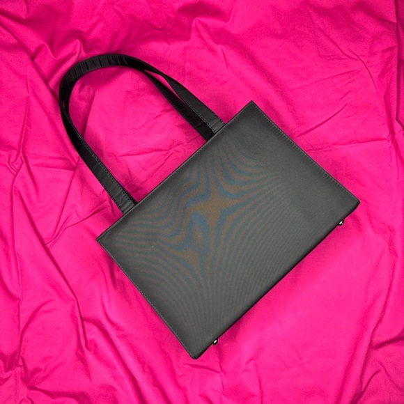 Vintage Kate Spade Sam Icon Nylon Tote Bag in black - Picture 2 of 7